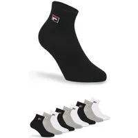 Fila Kurzsocken UNISEX QUARTER PLAIN SOCKS (9-Paar) mit Logo-Schriftzug