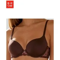 s.Oliver Schalen-BH mit Bügel & Spitze mit Blumenstickerei, sexy Dessous