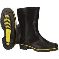 SCHEIBLER WORKWEAR Nitril Regenstiefel Halbhoch Gummistiefel Gummistiefel wasserdicht, winddicht