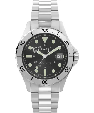 Timex Navi Silber Herren Armbanduhr TW2Y15300