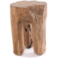 DESIGN DELIGHTS Hocker BAUMSTAMM HOCKER "LOG", 41x29 cm (HxB), natur, Sitzhocker, Holz