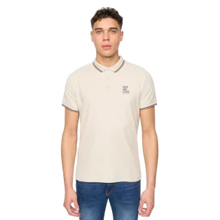 Duck and Cover - "Melports" Poloshirt für Herren (Naturweiß)