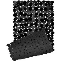 StickandShine Badematte 70x35 cm Anti-Rutsch Badewanneneinlage Steinoptik – 7 Farben
