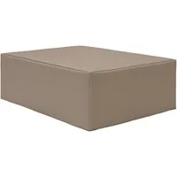 Outsunny Gartenmöbel-Schutzhülle Loungemöbel 600D Oxford Gewebe Abdeckhaube für Gartentisch (Abdeckung, 1-St., Abdeckplane), 275 x 205 x 90 cm Beige