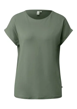 qs - T-Shirt olive - Gr. - S