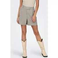 ONLY Shorts ONLLINDA – Shorts mit hoher Taille und weitem Beinschnitt Materialmix, High Waist