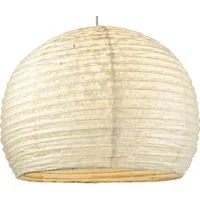 Guru-Shop Lampenschirm Halbrunder Lokta Papierlampenschirm, Boho..
