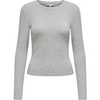 ONLY T-Shirt Damen Longsleeve 1er Pack Baumwolle (Packung, 1er Pack)