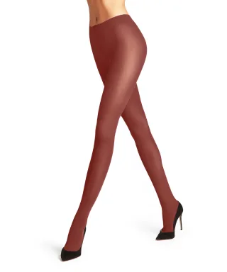 FALKE - FALKE Pure Matt 50 DEN Damen brick - Gr. - S