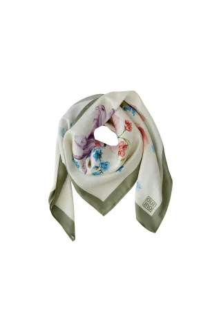 Oui - Tuch rose blue - Gr. - ONE SIZE