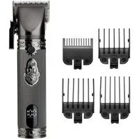 EFALOCK Professional Haarschneider Efalock Big Bad Butch Clipper - Profi Haarschneidemaschine, Netz- und Akkubetrieb, Display-Anzeige
