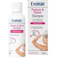 Evolsin Kopfhaut-Pflegeshampoo Ekzem & Psoriasis Shampoo - OHNE Kortison, Patentierte Wirkweise gegen Schuppenflechte und Seborrhoisches Ekzem