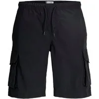 Jack & Jones Cargoshorts Moderner Casual Look Knielang Cargotaschen Lässiger Fit (1-tlg) JPSTCOLE IVAN TECH CARGO JOGGER SHORTS