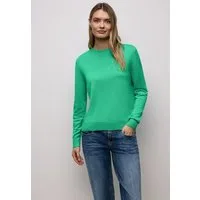 STREET ONE Rundhalspullover Basic