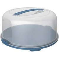 ROTHO Aufbewahrungssystem FRESH hoch Kuchentransportbox mit Haube und Griff