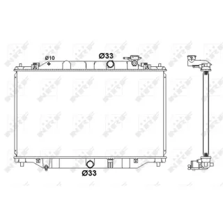 NRF Motork?hler gel?tet Mazda Cx-5 2,2 58416