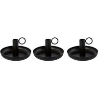 OTTO home Kerzenhalter Stabkerzenhalter Engla (Set, 3 St), aus Metall, mit dekorativem Henkel