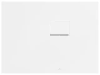 Villeroy & Boch Duschwanne Squaro Infinity (1075SQI2R) 1000x750x40mm Quaryl Stone White, UDQ1075SQI2 UDQ1075SQI2RVRW