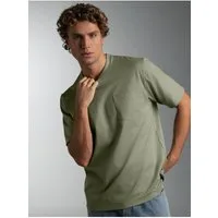 Trigema T-Shirt TRIGEMA T Shirt aus Biobaumwolle mit Brusttasche (1-tlg)