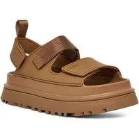 UGG W GOLDENGLOW Sandale, Sommerschuh, Strandschuh, Plateausandale mit Klettverschlüsse