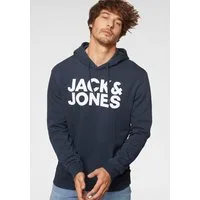 Jack & Jones Kapuzensweatshirt JJECORP LOGO SWEAT HOOD NOOS Baumwollmischung, regular fit