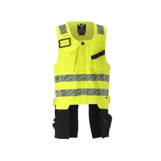 MASCOT Werkzeugweste Hi-vis Gelb / Schwarzblau L - 19589-711-17010-L