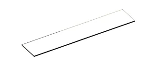 Keuco Glasabl. Ersatzteil SPS 90110 555x120x6mm, 90110000050 90110000050