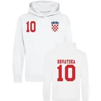 Youth Designz Kapuzenpullover Kinder Hoodie Pullover "Kroatien" Aufdruck Fußball Jungen und Mädchen mit stylischen Aufdruck für Jungen und Mädchen ein Statement setzen