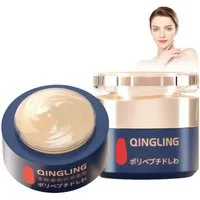 Qingling Gesichtspflege Polypeptide Tightening Creme gegen Falten Anti-Aging & Niacinamide KOREAN SKIN-CARE, Hypoallergen & Parabenfrei Ohne Duft Für alle Hauttypen geeignet
