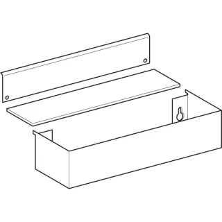 Geberit Metall Regalbox, Acanto, SPS 75 zu Art.-Nr.: 500.645.00.2, 243818001 243818001
