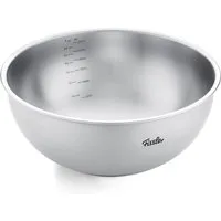 Fissler Schüssel Fissler Essential® Edelstahl-Schüssel, Edelstahl 18/10, mit integrierter Mess-Skala, stapelbar für platzsparende Aufbewahrung