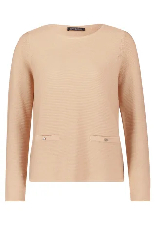 Betty Barclay - Feinstrickpullover beige - Gr. - 40