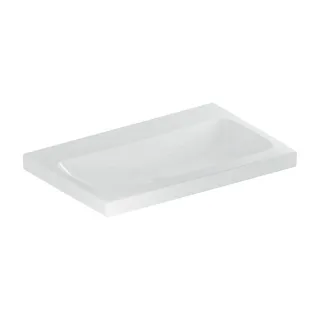 Geberit iCon light Waschtisch 501835007 70x48cm, ohne Hahnloch, ohne Überlauf, weiß
