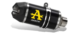 Sport Auspuff Arrow Indy Race BLACK Kawasaki Ninja 400/Z 400 Bj.2023-2024 EURO5 +ABE eintragungsfrei