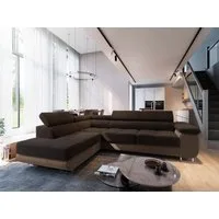 Masseno Ecksofa SELVA mit Schlaffunktion L-Form, Sofa mit Bettkasten