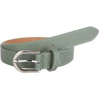 MIRROSI Ledergürtel Damen Herren Gürtel, Made in Italy, 3cm breit (Passt fast zu jeder Hosenschlaufe, aus Echtem Leder)