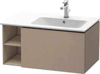 Duravit L-Cube Waschtischunterbau wandhängend Leinen Matt 820x481x400 mm - LC619207575 LC619207575