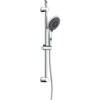 Schütte Brausegarnitur Florenz, Höhe 70 cm, 5 Strahlart(en), Set, Regendusche, Wellness Duschkopf mit 5 Funktionen