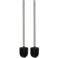 Gravidus WC-Reinigungsbürste 2er Set Toilettenbürsten Klobürste Toilette WC Bad Bürste Ersatz