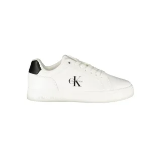 Calvin Klein Bianco Polyurethan Damen Sneaker
