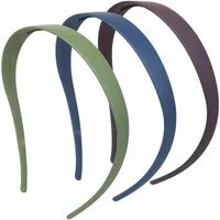 Zaewry Haarband Flex-Haarreifen ohne Druck,Haarband,Dünne Haarreifen, Mattes Finish,Rutschfest mit Zähnen, 3-tlg., Haarreif für Brillenträger,Sonnenbrille Haarreifen