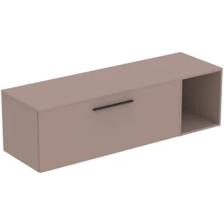 Ideal Standard Möbel-Set 160cm i.life B 1 Auszug 1 off.Fach Gr.Schwarz Greige matt, T5837NH T5837NH