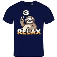 deinshirt Print-Shirt Herren T-Shirt Relax Faultier Funshirt mit Motiv