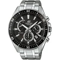CASIO EDIFICE Chronograph EFR-552D-1AVUEF, Quarzuhr, Armbanduhr,Herrenuhr, bis 10bar wasserdicht,Edelstahlarmband