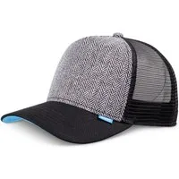 Djinns Trucker Cap Djinns HFT Trucker Cap Tweed Combo Black (Basecap, Meshcap, Basecap, Trucker Kappe)