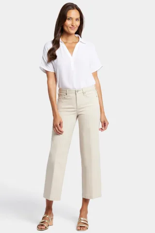 Teresa Weite Bein Knöchellange Jeans