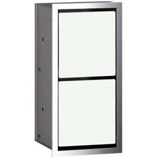 Emco Asis Modul 150 WC-Papier-Modul 972527821 Unterputzmodell, chrom/optiwhite