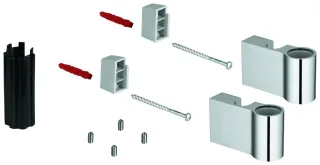 Grohe Brausestangenhalter 48333 Metall Metall chrom, 48333000 48333000