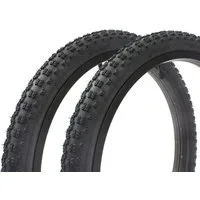 KHEbikes Fahrradreifen BMX Reifen Set Kenda K-50 20 Zoll x 2,125 Schwarz, BMX KHEbikes