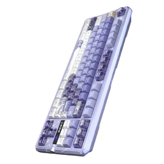 VALKYRIE VK87 V2/MAX V2 Tri-mode Mechanical Gaming Keyboard with TFT Display and Volume Knob Wireless Dual 8K GASKET Str